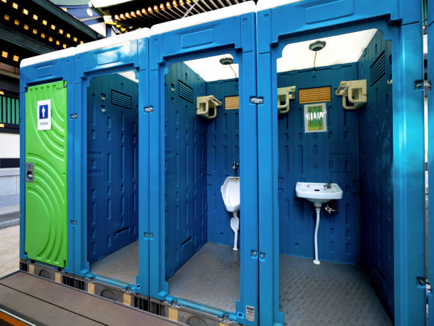 Porta potty delivery and setup in Seeley Lake, MT